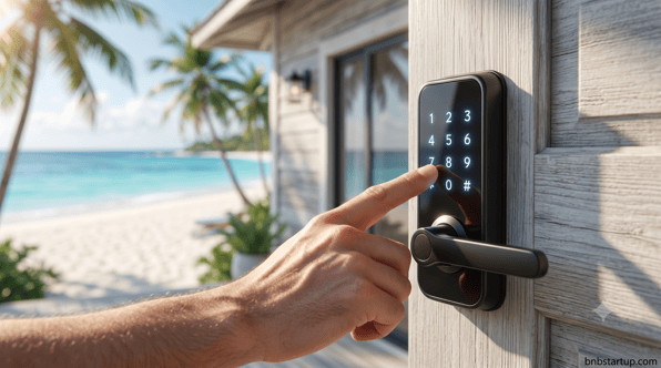 Locks and security for airbnb or vrbo
