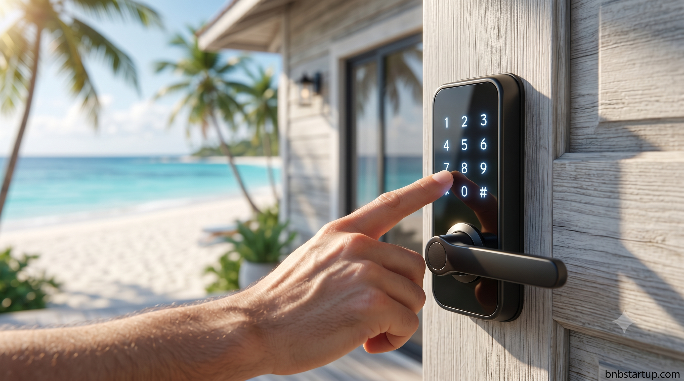 Locks and security for airbnb or vrbo